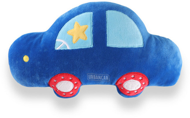 어반카 차량용 인형 안전벨트 쿠션, 자동차, 1개