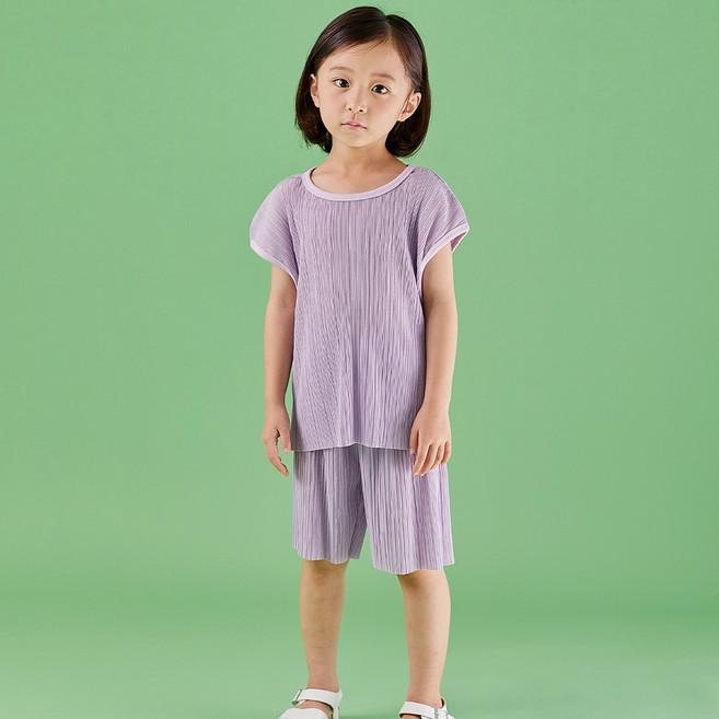 바오밥나무 아동용 트윙클 플리츠 상하의 세트