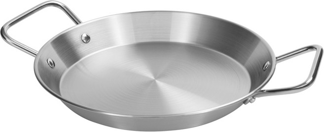 키친아트 스테인레스 빠에야팬, 22cm, 1개