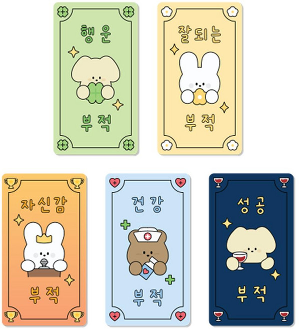 Donna&deco Dona與朋友們 雷射符咒小卡 ver.1, 1組, A型 Dona與朋友們