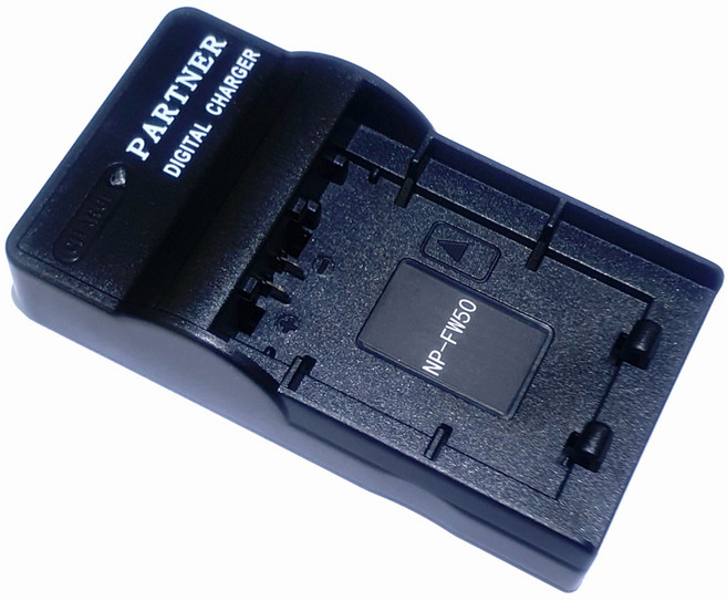 파트너 소니 알파 A3000 / A5000 / A5100 / A6000 / A7 / A7K / A7S II / A7SM2 / A7R II / A7RM2 / A33 / A35 / A37 / A55 카메라용 배터리 NP-FW50 충전기