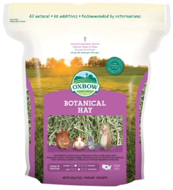 옥스보우 보타니컬 헤이 사료, 425g, 1개 - 쿠팡