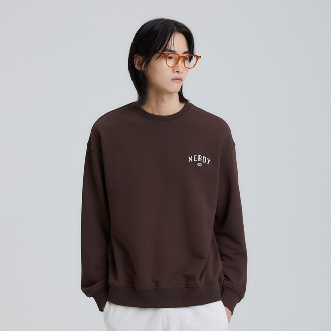 널디 부클 미니 아치 로고 스웻 셔츠