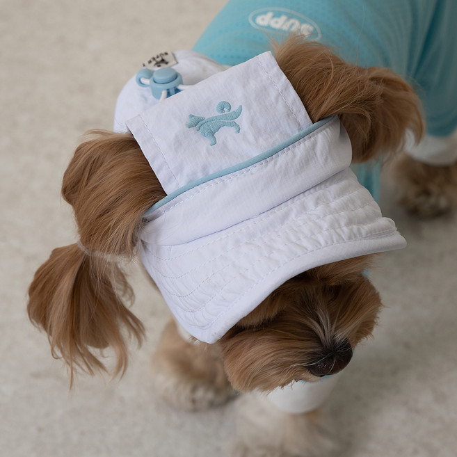 DOG-i 狗狗戶外帽, 白色, 1個
