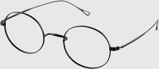 누엘레멘 남자 여자 가벼운 티타늄 타원형 라운드 새들노즈 안경테 렌즈없음