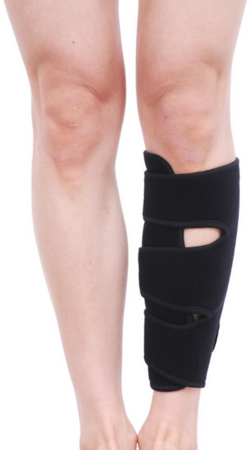 리치덕 종아리보호대 가드 블랙, 1개