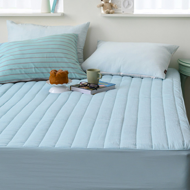 로제프 먼지없는 세미 마이크로 누빔 매트리스 커버