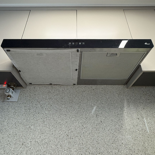 UH홈데코 가스렌지 주방 접착형 후드필터망, 1개