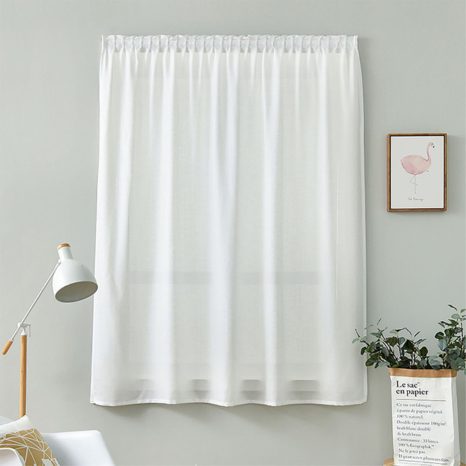 아티홈 심플 스크래치방지 벨크로 커튼