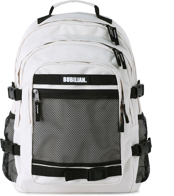 bubilian Maid 3D多功能筆電後背包, 奶油黃