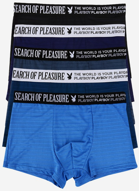 플레이보이 남성용 드로즈 팬티 5종 세트 PMD2111