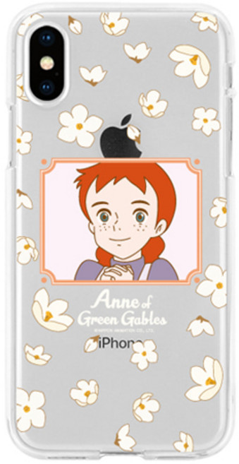 빨간머리앤 블루밍 투명젤리 휴대폰 케이스