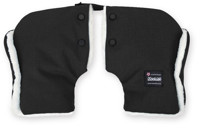 마니또 어린이 안전 핸드머프 멜란지, 블랙, 1개