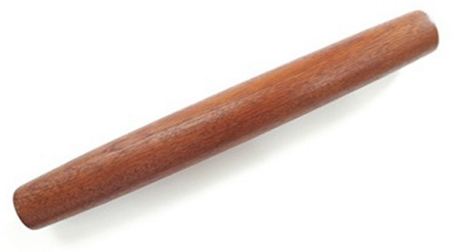 에보니 옻칠 나무 반죽밀대, 1개