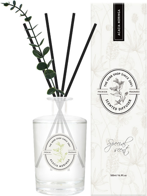 더허브샵 센티드 디퓨저, 아카시아모링가, 500ml, 1개