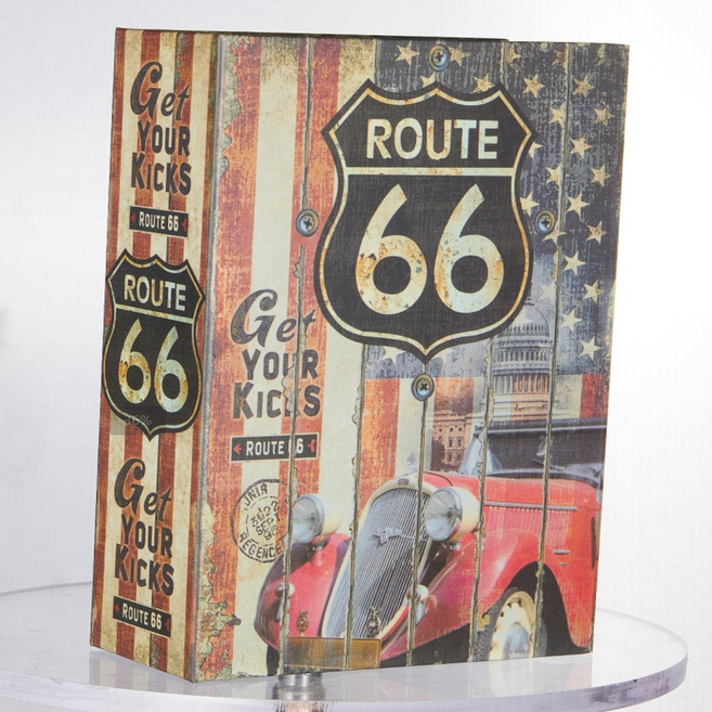 ROI Life 金屬鐵盒 迷你保險箱 中型 240 x 155 x 55 mm 鑰匙型, 66