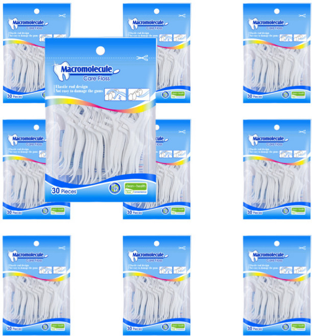 안일공간 1회용 치실, 30개입, 10개