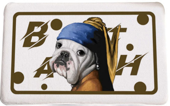 앤티스 페이머스애니멀 욕실 발매트, 소녀