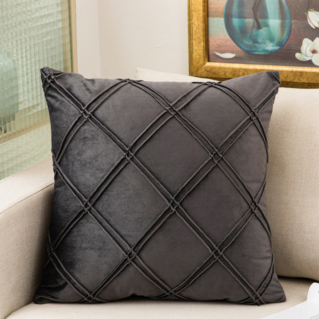 데이소이 마름모 두줄 쿠션커버