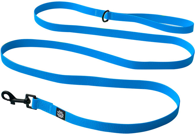 멍템 강아지 방수 리드줄 2m, 방수블루, 1개