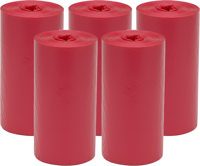 보온왕 단열 호스 배관 보온 테이프 레드, 5개