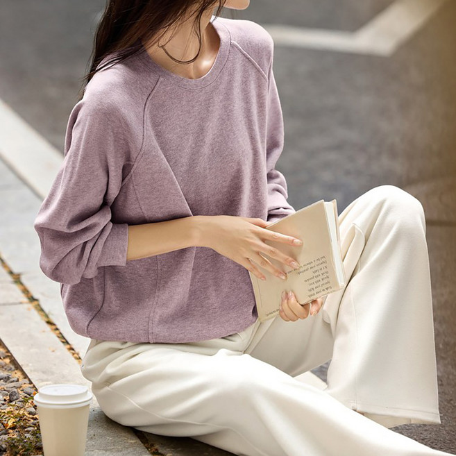 페이퍼먼츠 에셀 소프트 래글런 긴팔 티셔츠 13313