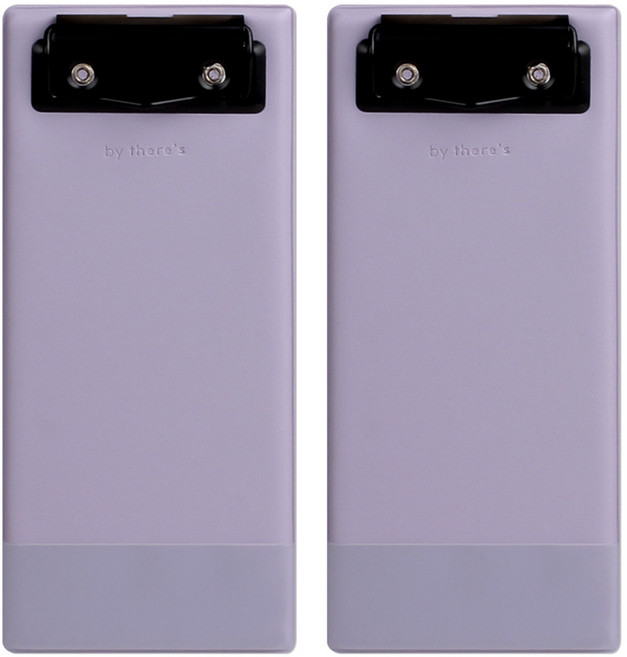 데얼스 메모 클립보드 MINI, 라벤더, 2개