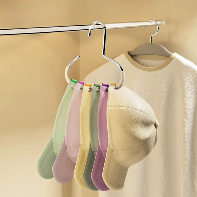 그린리빙 다용도 잡화 모자 걸이, 화이트, 5개