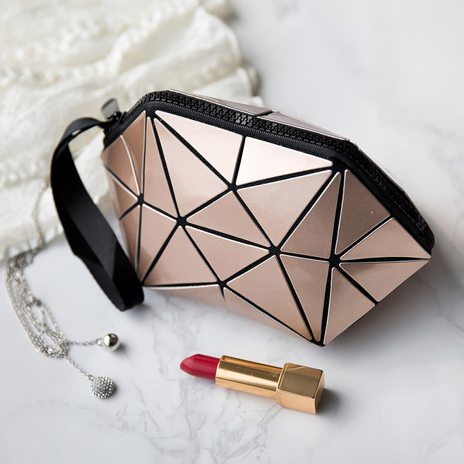 끄레앙 큐브 펄 화장품 파우치 1510