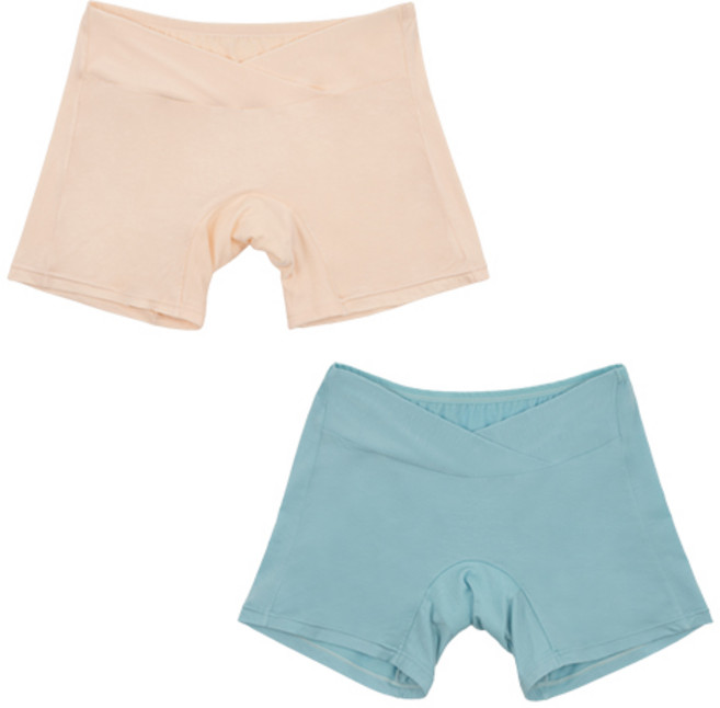 뉴니끄 텐셀랩 드로즈 사각 임산부 팬티 2종 세트