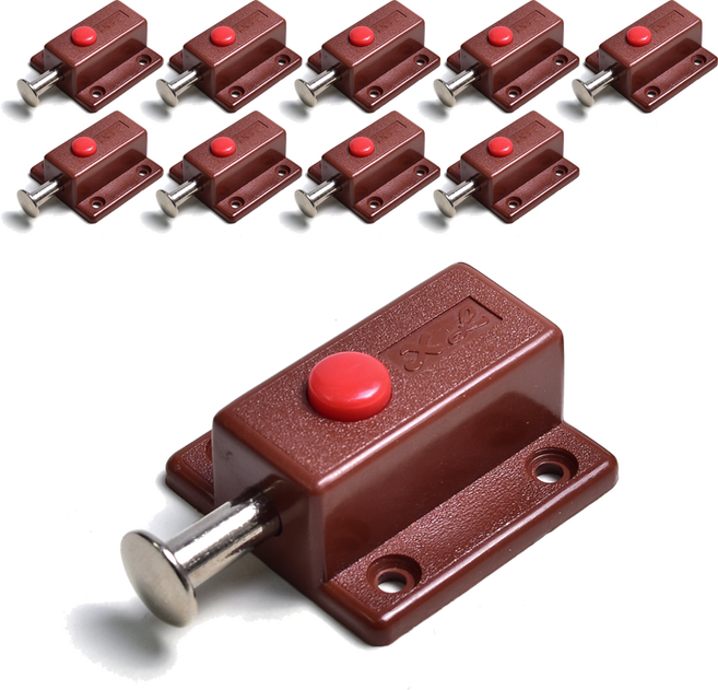 손잡이세상 원터치 랏찌10p + 기본나사 60p세트, 1세트