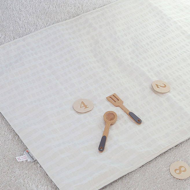 화모 유아용 모달리플 패드 방수요, 내추럴, 1개