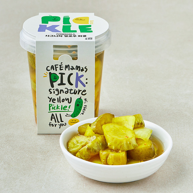 카페마마스 시그니처 옐로우 피클, 400g, 1개