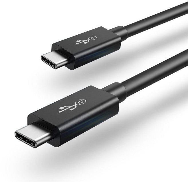 넥스트유 썬더볼트3 액티브 케이블 1m, NEXT-4001M-40G, 1개