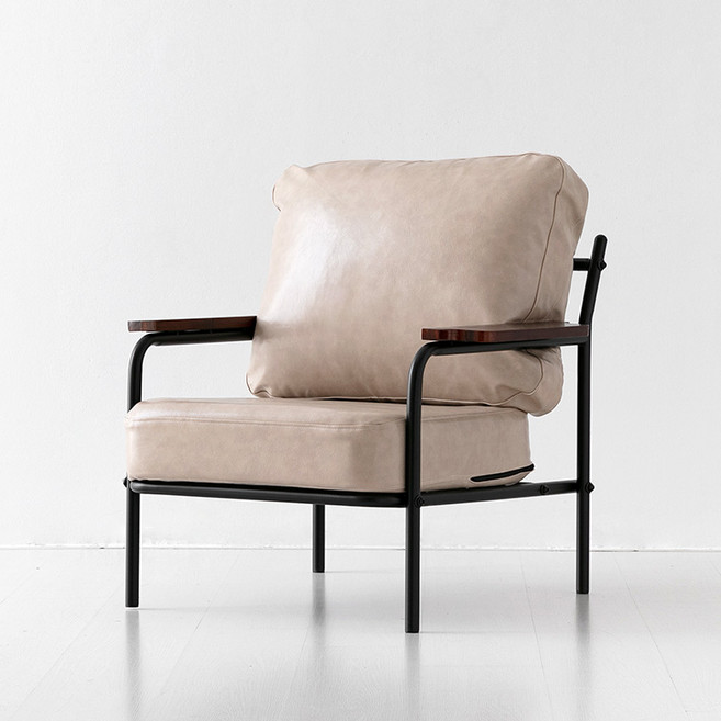 마켓비 DELU 1인 소파 1665, 크림 3474.3849