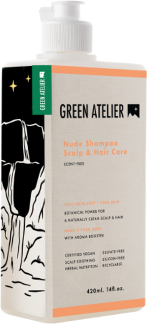 그린아뜰리에 누드 두피케어 샴푸, 420ml, 1개
