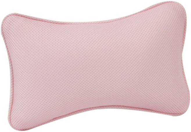 부스마켓 소프트 욕조 베개, 1개, 핑크