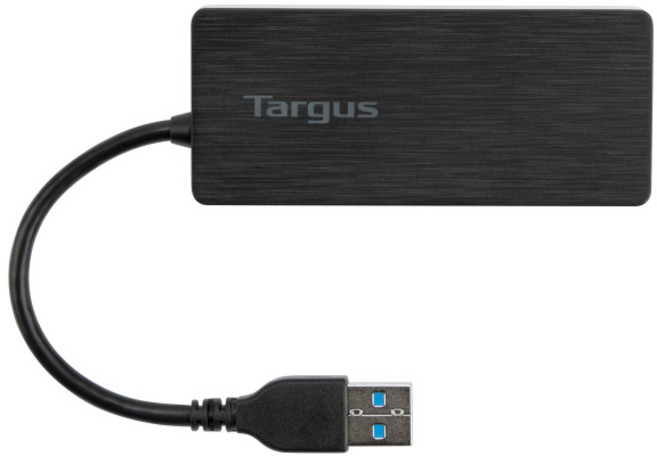 타거스 4포트 USB 3.0 허브 ACH154, 블랙, 1개