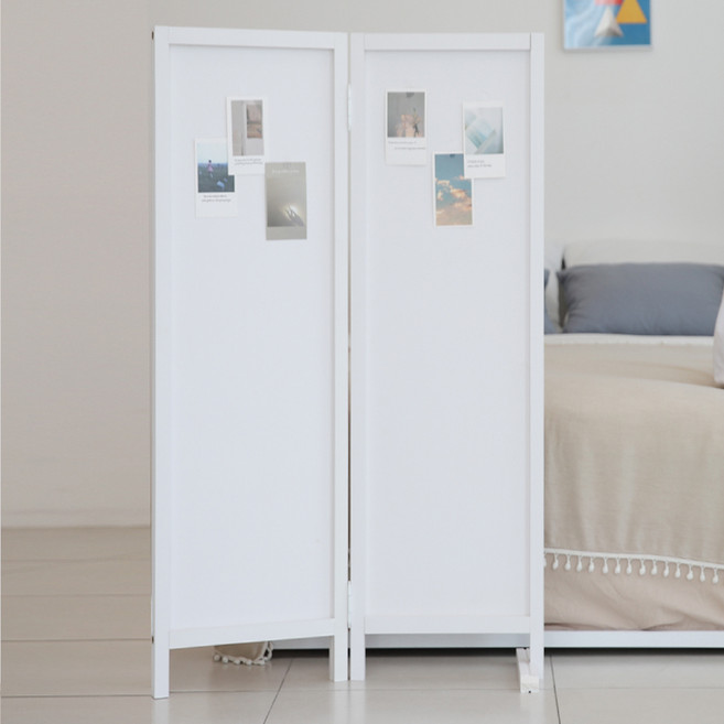 우드리퍼블릭 스너그 폴딩 파티션 1500 2단, 화이트