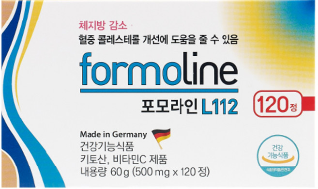 포모라인 L112 체지방 키토산 60g, 120정, 1개