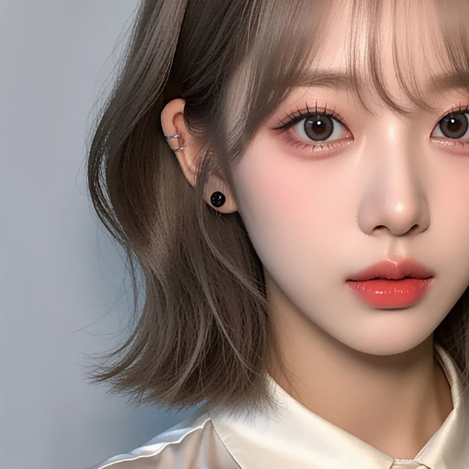 미다미 투라인 이어커프 2p + 케이스 세트 pc1012