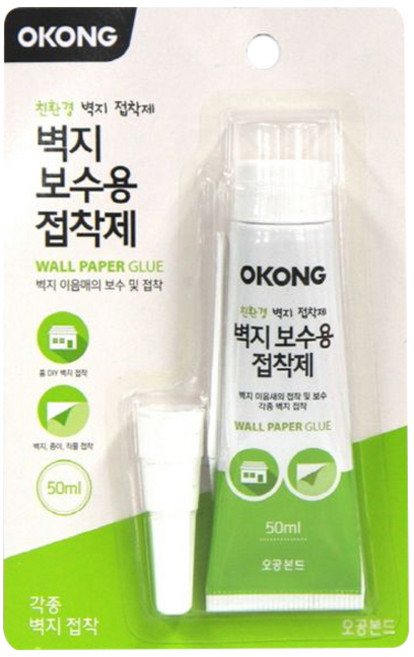 Okong 壁紙修補膠 50ml, 1條, Transparent