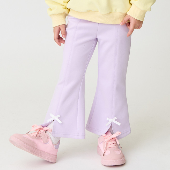 베베쥬 심플라인 부츠컷 팬츠