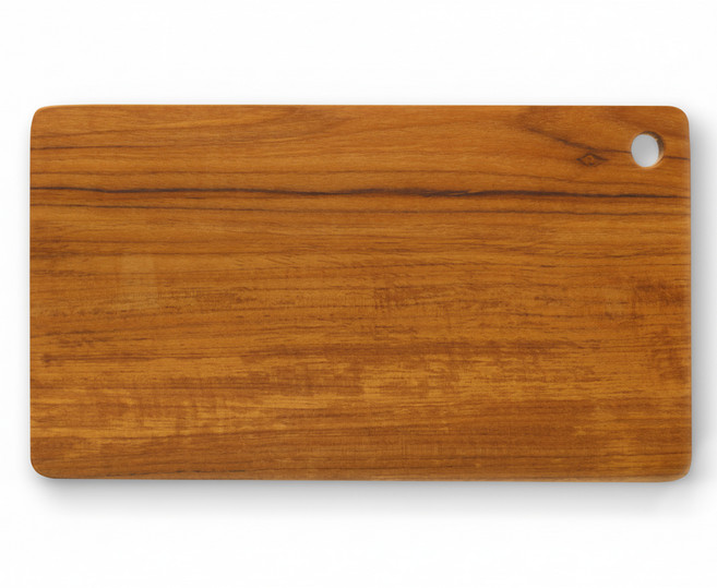 주방탑스타 티크 통원목 직사각 도마, 내츄럴 우드, 1개