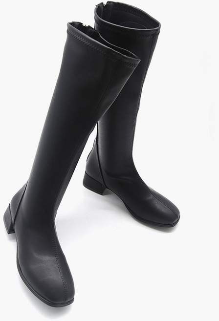 쥬시포올 베이직 여자 스판 롱부츠 3.5cm SR-1SE03BT