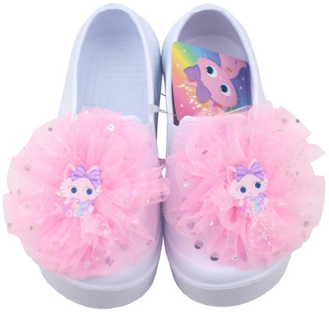 코코브레인 여아용 플로럴 만능 실내화