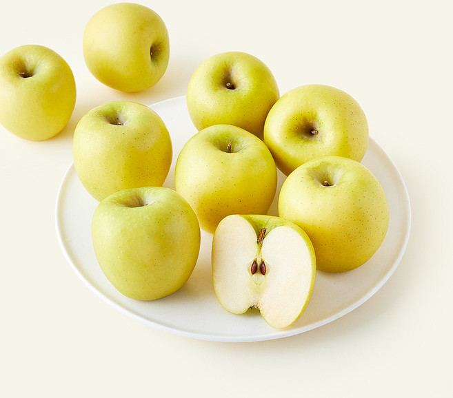 새벽시장 가락시장 시나노골드 사과, 1개, 1.5kg(소과, 8~10과)
