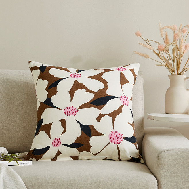 모던하우스 무스브라운 쿠션커버