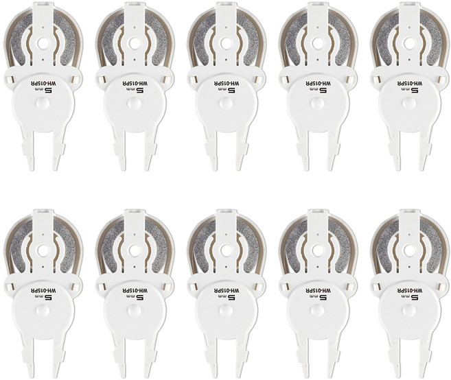 플러스 화이퍼 슬라이드 문서보안용 수정테이프 WH-015PR, 화이트, 10개