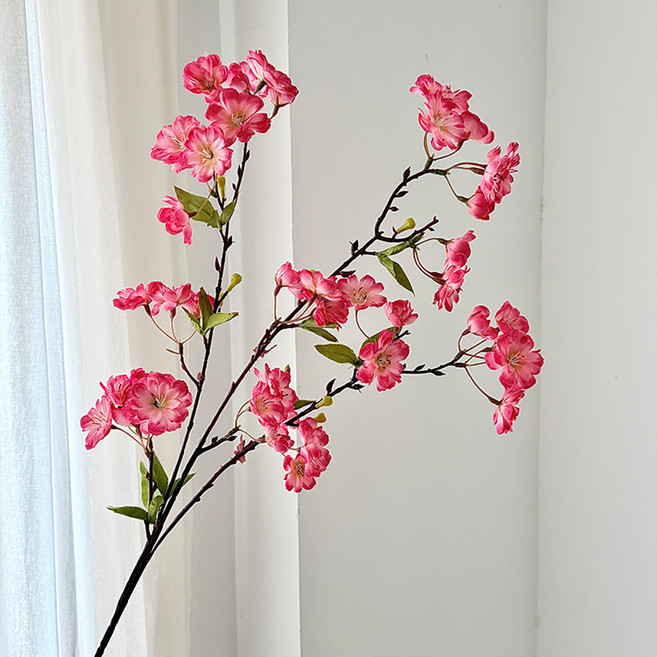 소유공간 조화 화사한 봄날 벚꽃 꽃다발 S265-010 2p, 레드(S265-0107R), 1개